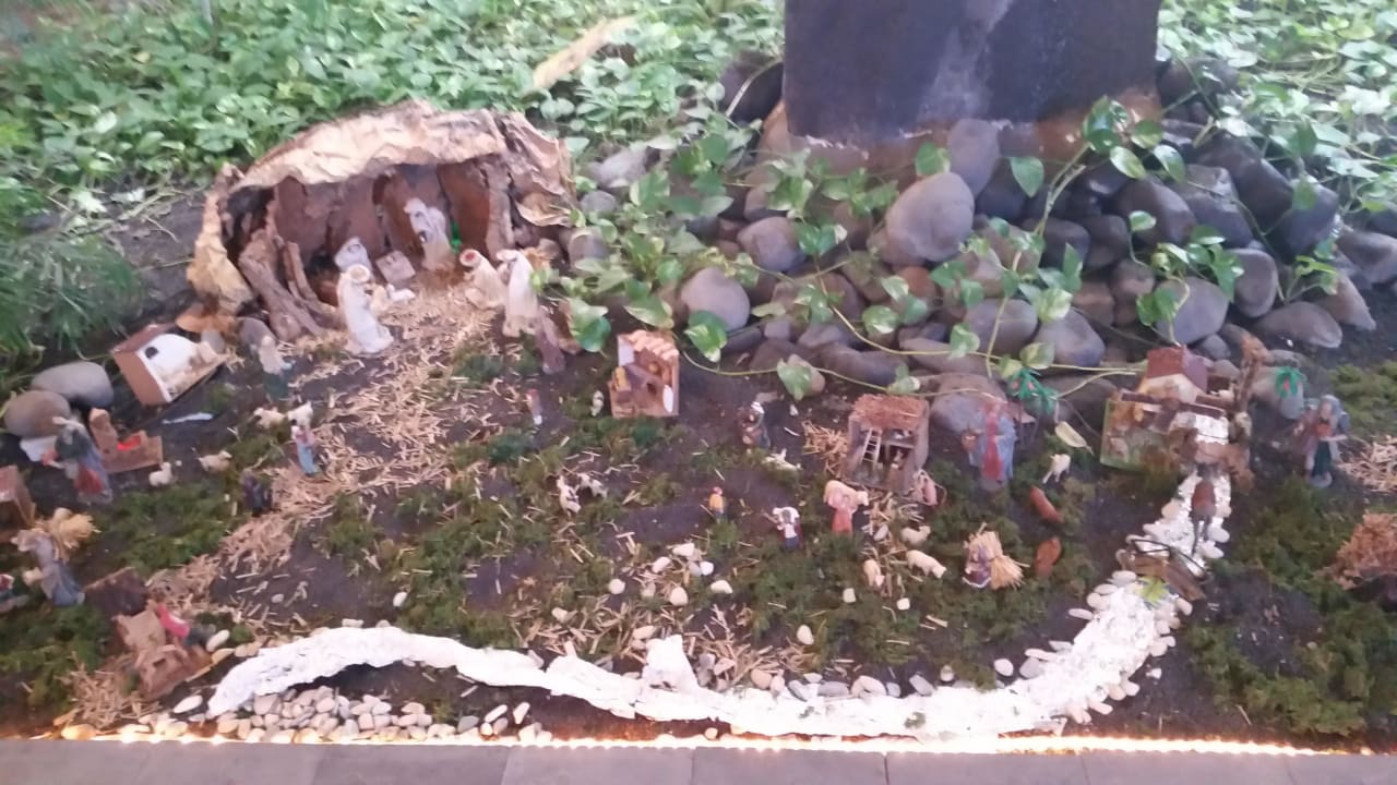 Krippe zu Weihnachten Hotel Costa Calero