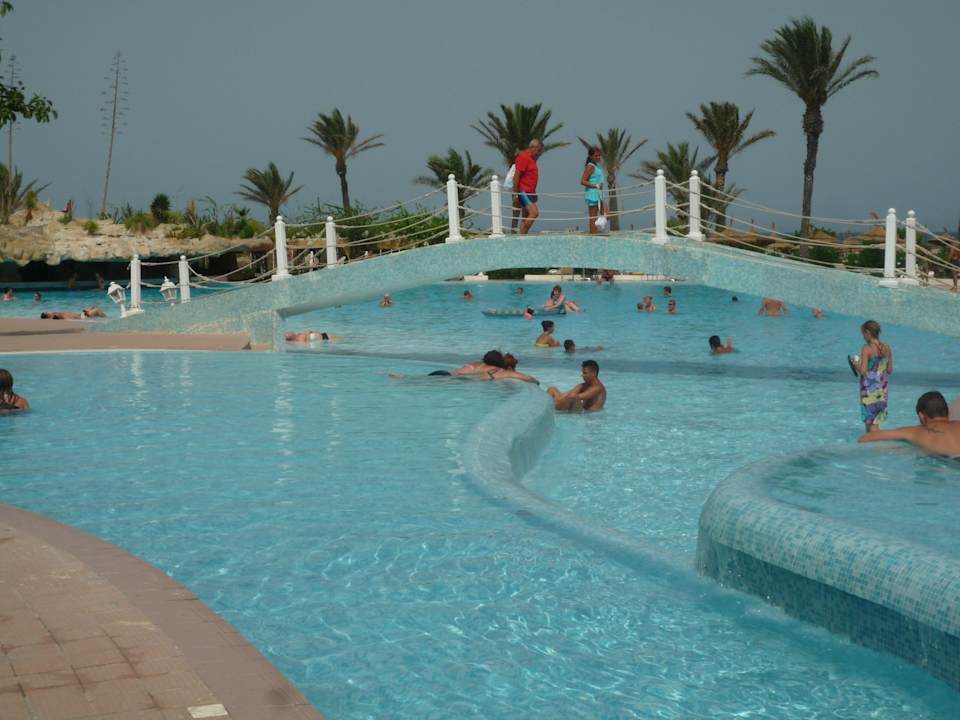 Herrliche Poolanlage Mahdia Beach & Aquapark