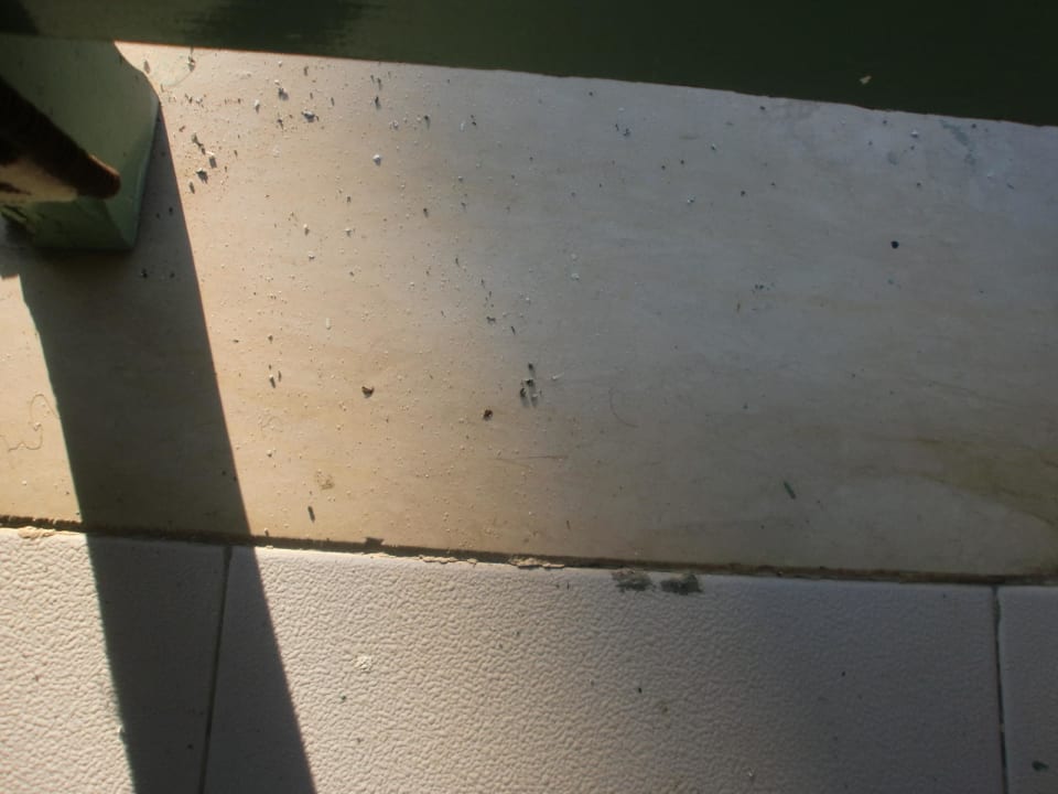 Dreckiger Balkon El Mouradi Club Kantaoui