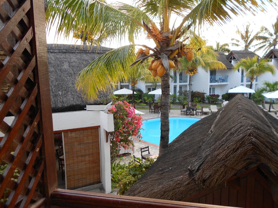 Blick vom Balkon Veranda Palmar Beach Hotel