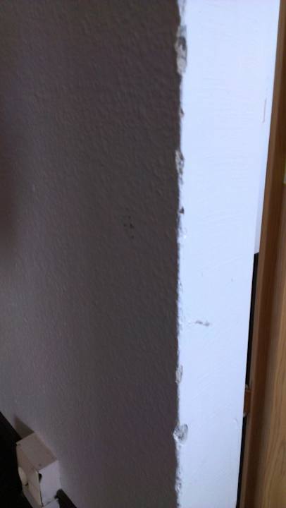 Und wieder abgeplatzter Putz Days Inn Leipzig City Centre