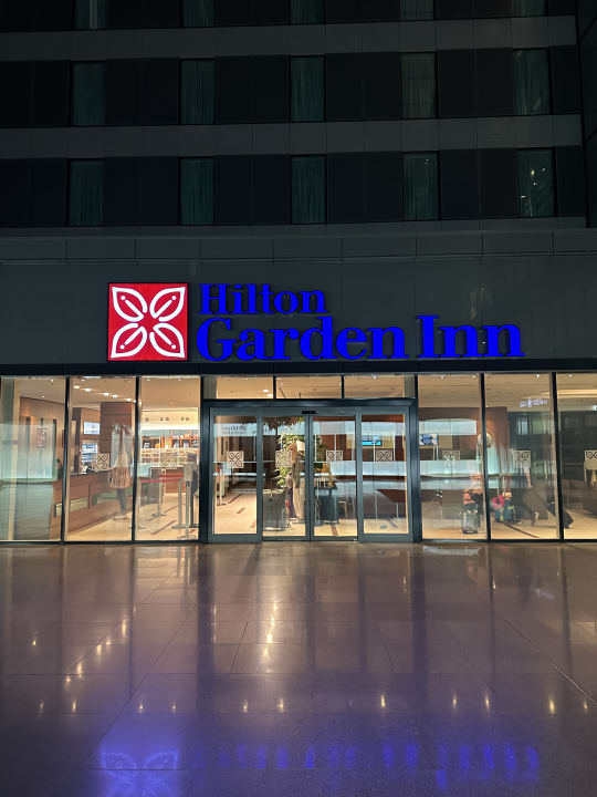Außenansicht Hilton Garden Inn Frankfurt Airport