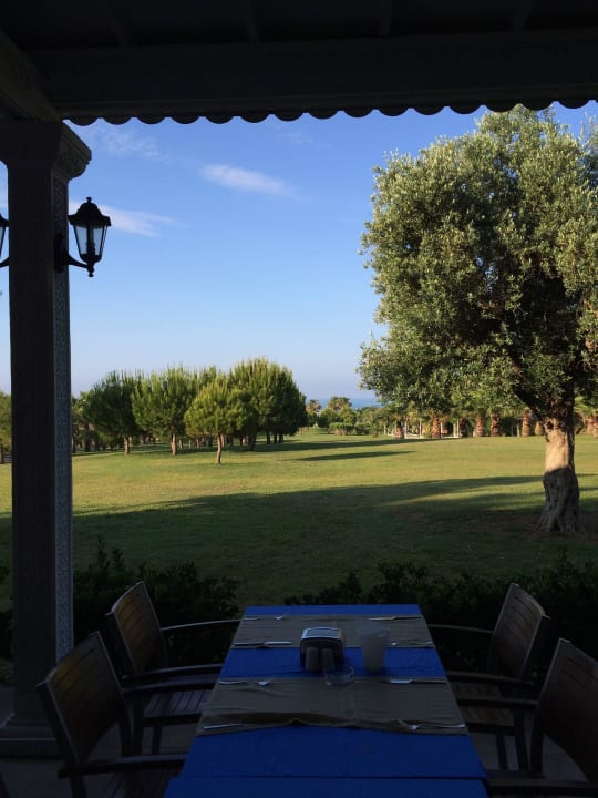 Essen mit Meerblick Hotel Süral Resort