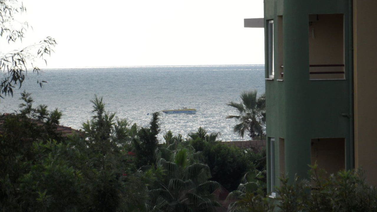 Blick vom Balkon Saphir Hotel & Villas