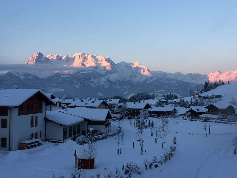 Sonnenaufgang aja Bergresort Werfenweng
