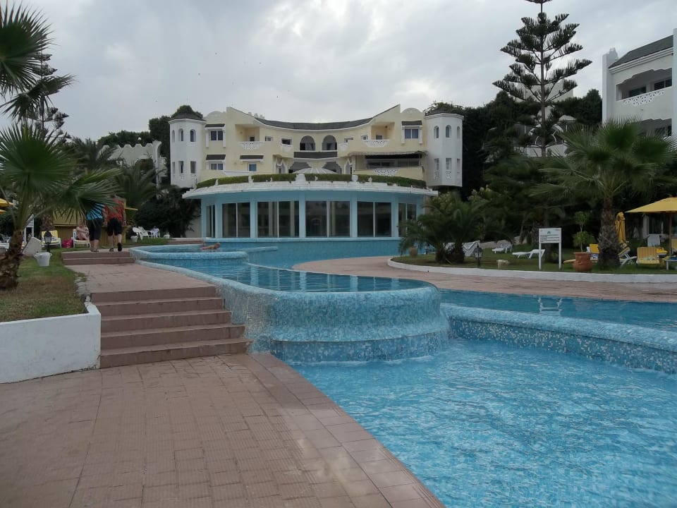 Poolanlage Aussicht Hallenbad Mahdia Beach & Aquapark