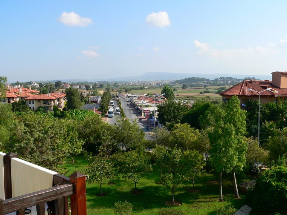 Aussicht vom Balkon Alba Resort Hotel