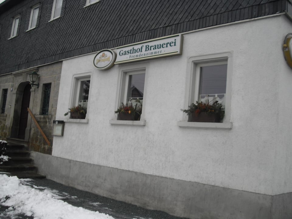 Vorderseite Gasthof Brauerei