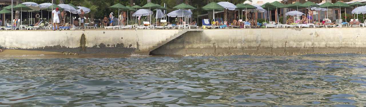 Hoteleigener Strand Top Hotel