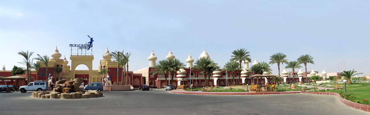 Das Alf Leila Wa Leila im Januar 2015 Pickalbatros Alf Leila Wa Leila Resort - Neverland Hurghada