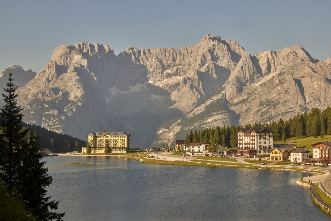 Ausblick Grand Hotel Misurina