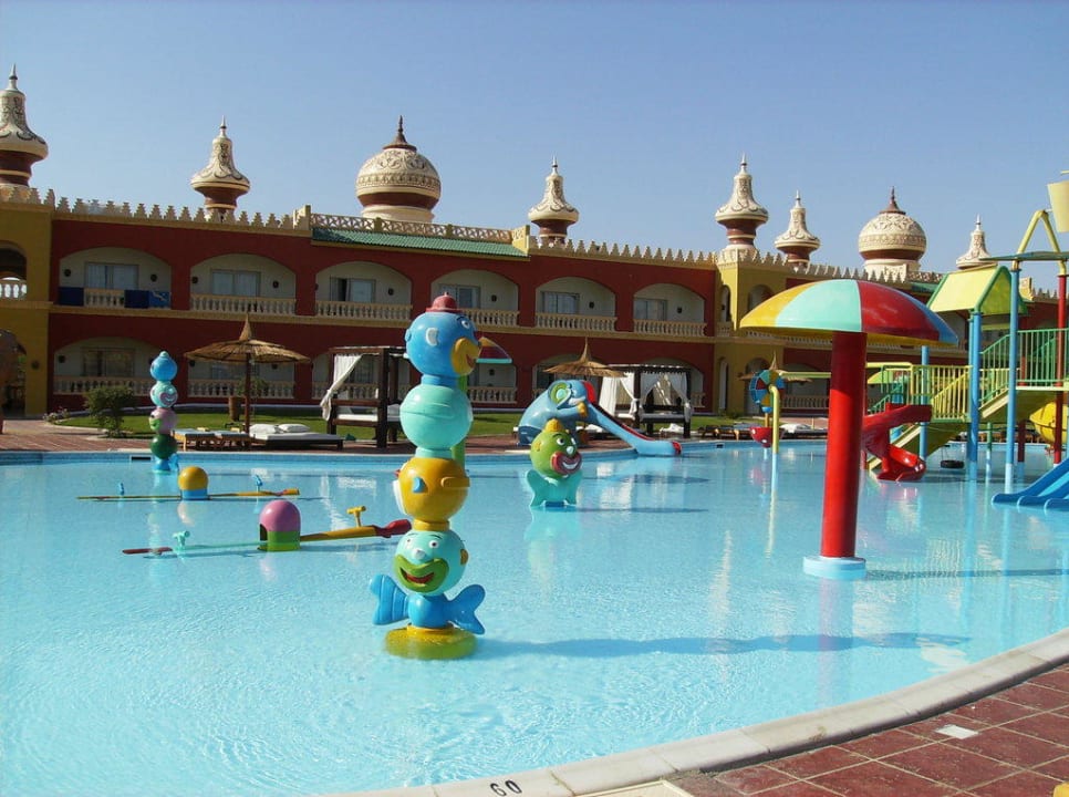 Basen dla dzieci Pickalbatros Alf Leila Wa Leila Resort - Neverland Hurghada
