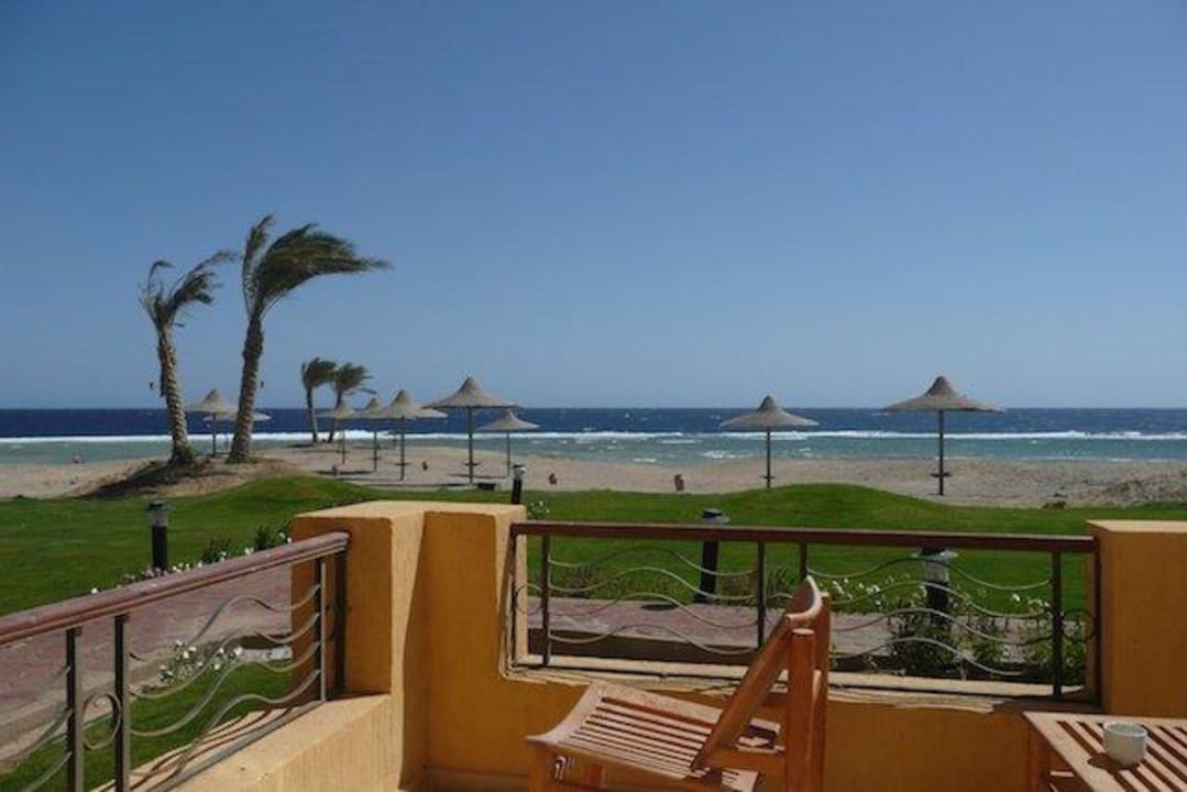 Terrasse Zimmer 4004 Malikia Resort Abu Dabbab