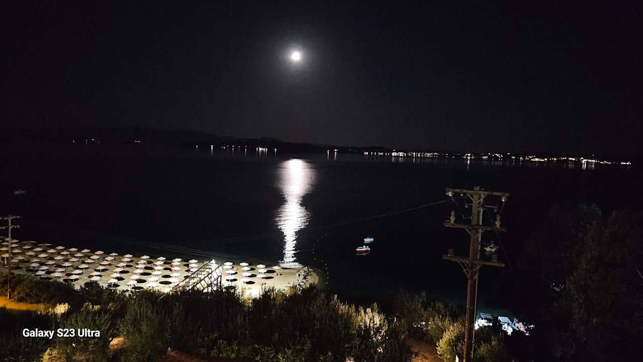 Ausblick Akrathos Beach Hotel