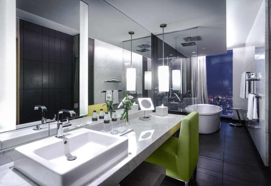 Premium Luxury Twin Bathroom Sofitel Hotel Dubai Downtown