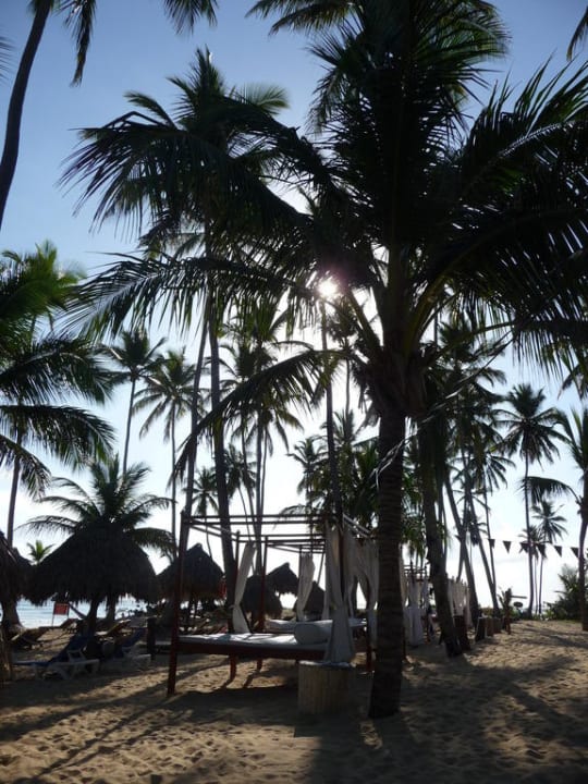 Extra abgetrennter Strandbereich Wyndham Alltra Punta Cana