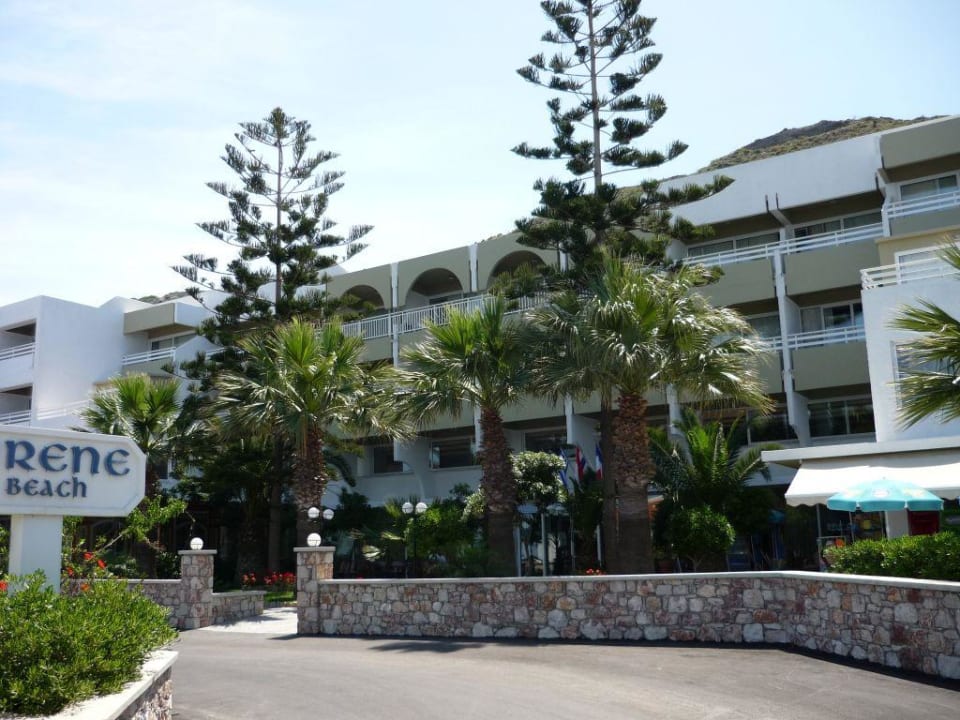 Hoteleingang Hotel Sirene Beach