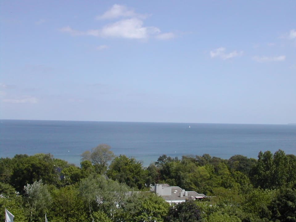 Blick vom Balkon PLAZA Premium Timmendorfer Strand