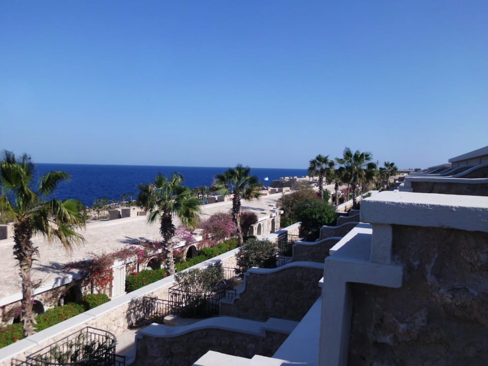 Blick von der Terrasse Pickalbatros Citadel Resort