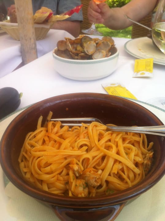 Spaghetti vongole Hotel Sportsman