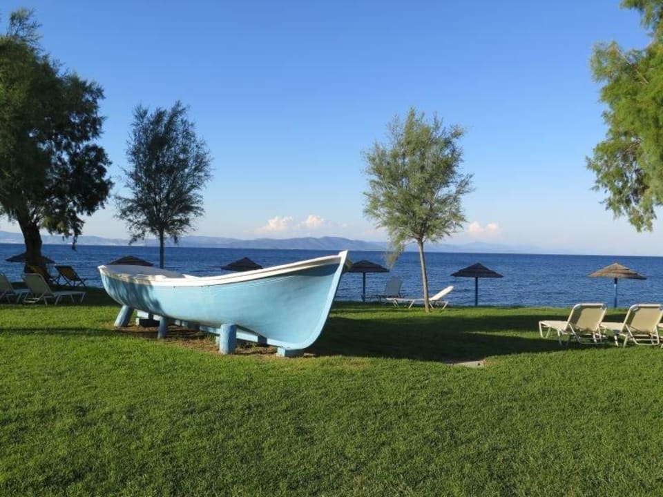 Schöne Liegewiese TUI BLUE Oceanis Beach and Spa Resort