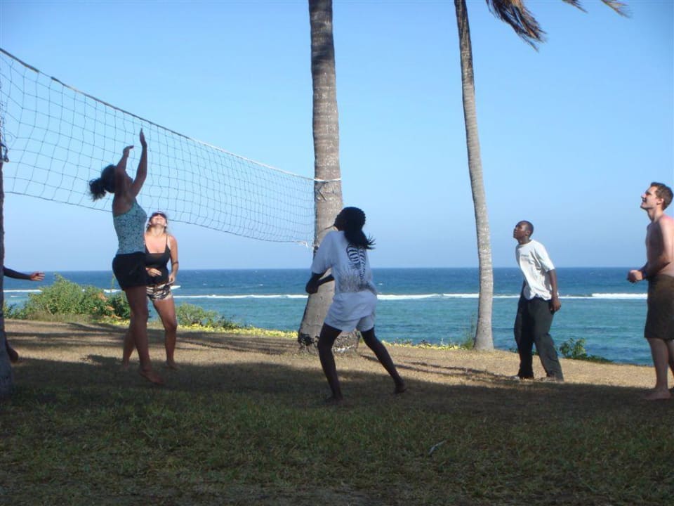 Team building team having fun! Maweni & Capricho Beach Cottages