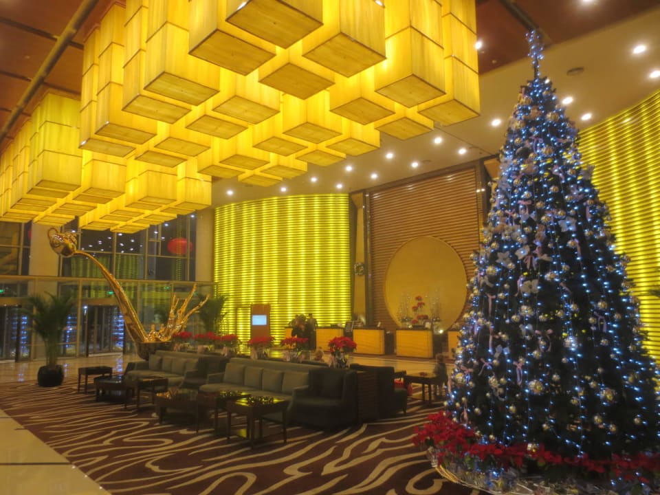 Lobby und Rezeption Cordis Beijing Capital Airport