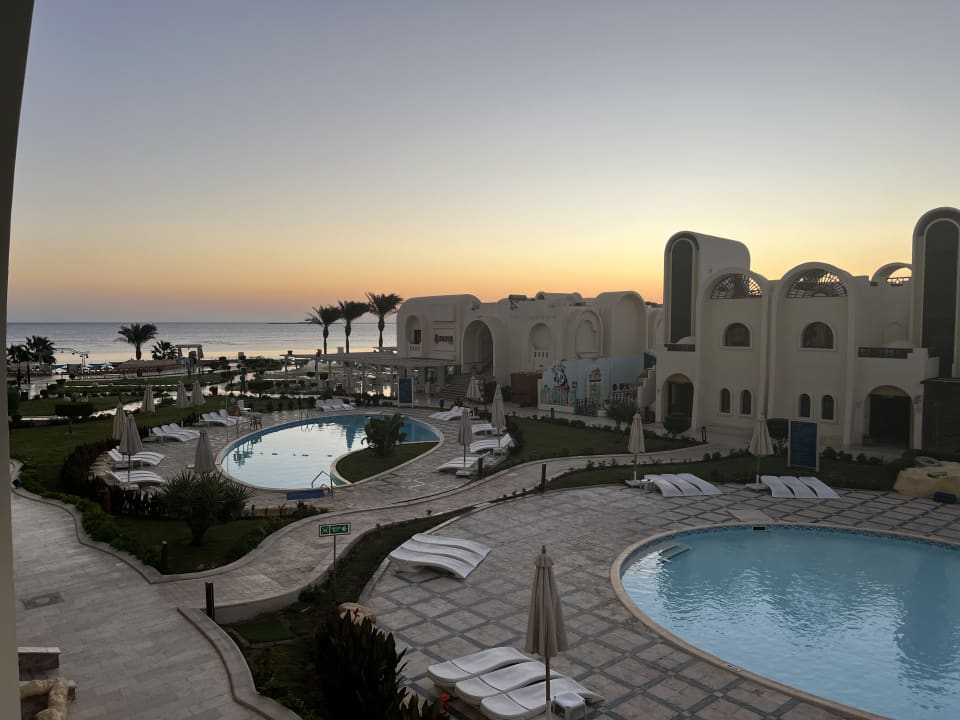 Ausblick Gravity Hotel & Aquapark Sahl Hasheesh