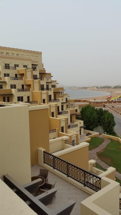 Zimmerausblick nach links  Rixos Bab Al Bahr