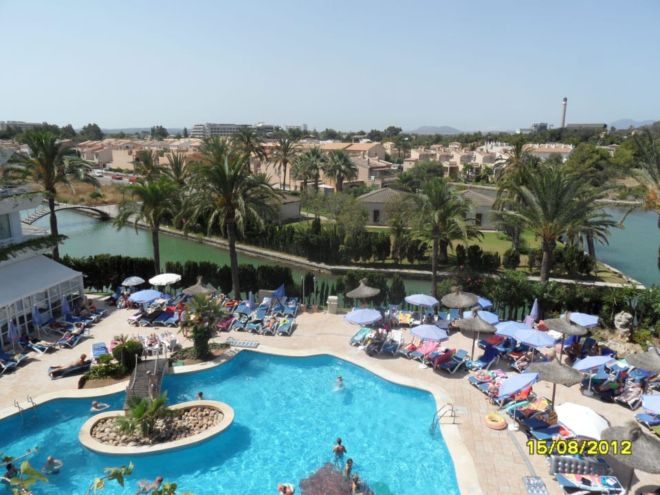 Aussicht vom Balkon VIVA Eden Lago