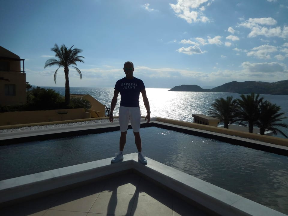 Vue pepuis l'accueil sur mer Seaside A Lifestyle Resort