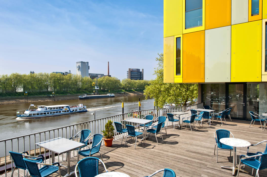 Terrasse DJH Jugendherberge Bremen