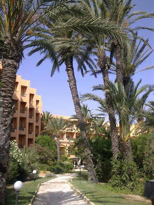 Tropische Gartenanlage El Ksar Resort & Thalasso