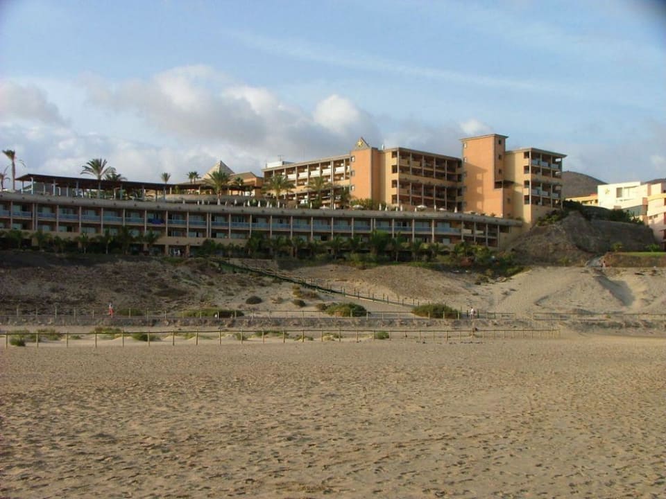 Blick vom Strand am späten Nachmittag Iberostar Selection Fuerteventura Palace