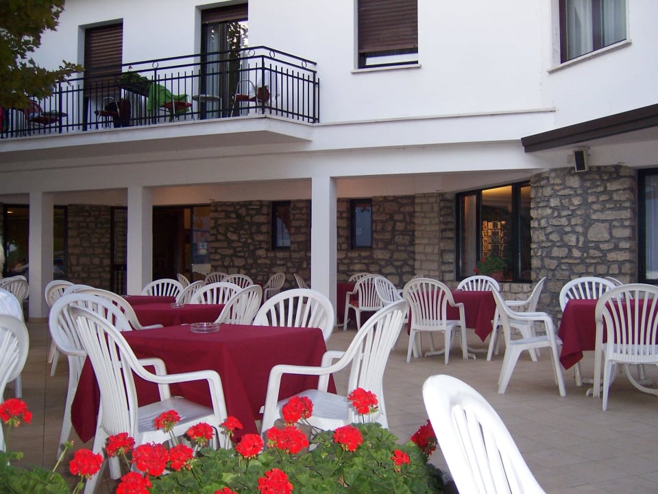 Terrasse Hotel Santa Maria Brenzone