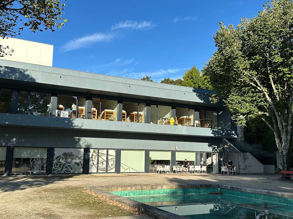 Außenansicht Albergue de Santa Luzia - Peregrinos de Santiago