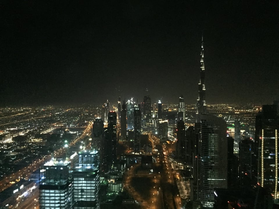Ausblick JW Marriott Marquis Hotel Dubai