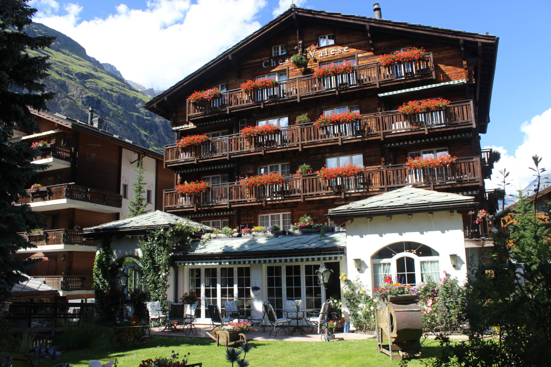 Garten Hotel Chesa Valese