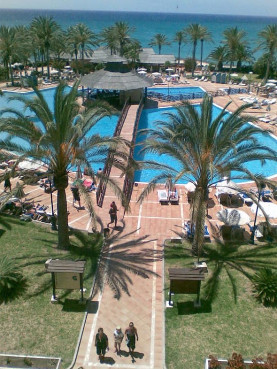 Poolanlage von oben SBH Costa Calma Beach Resort