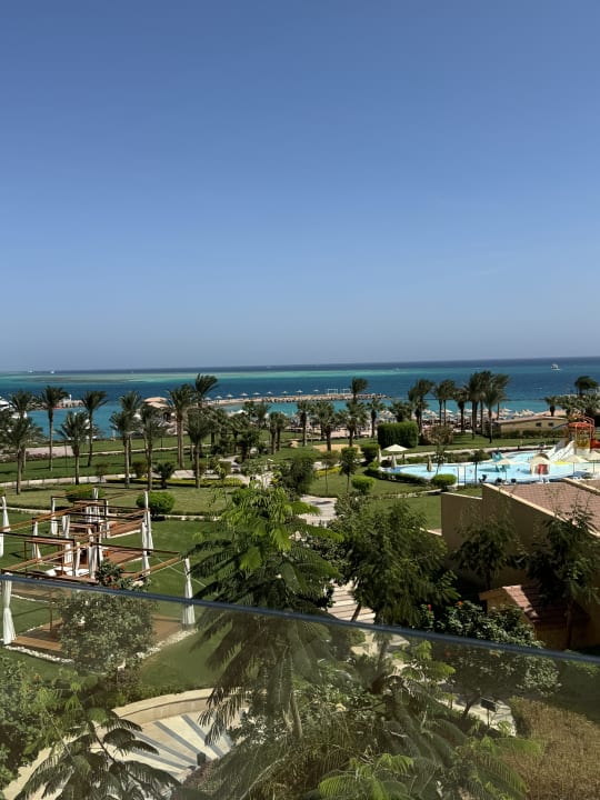 Ausblick Hilton Hurghada Plaza