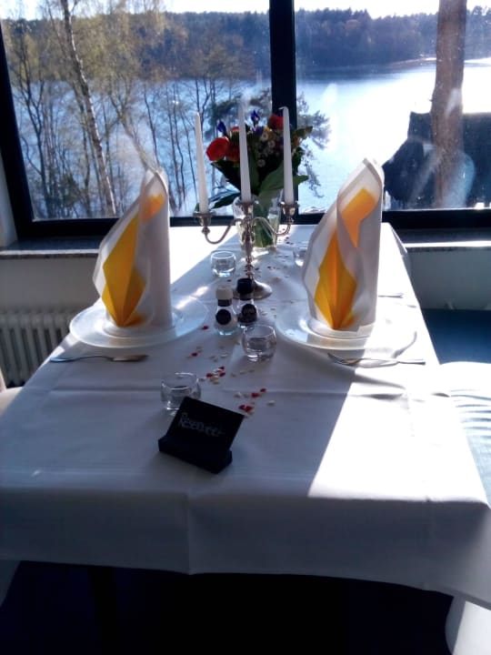 Tischdeko Van der Valk Naturresort Drewitz