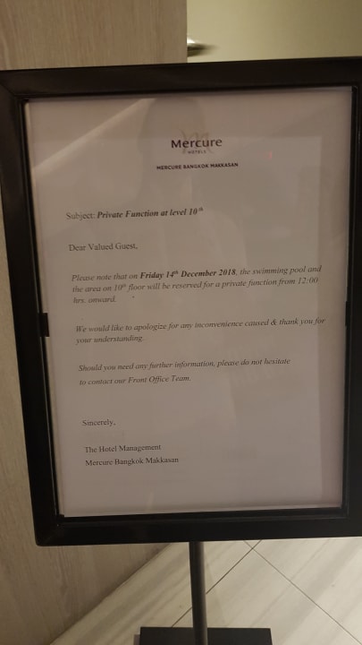 Sonstiges Mercure Bangkok Makkasan