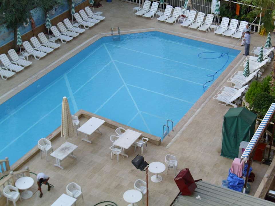 Blick vom Balkon Hotel Anfora