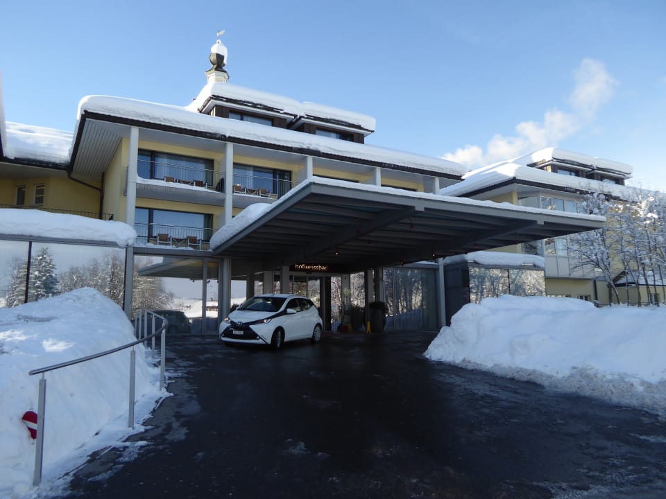 Außenansicht Hotel Hof Weissbad