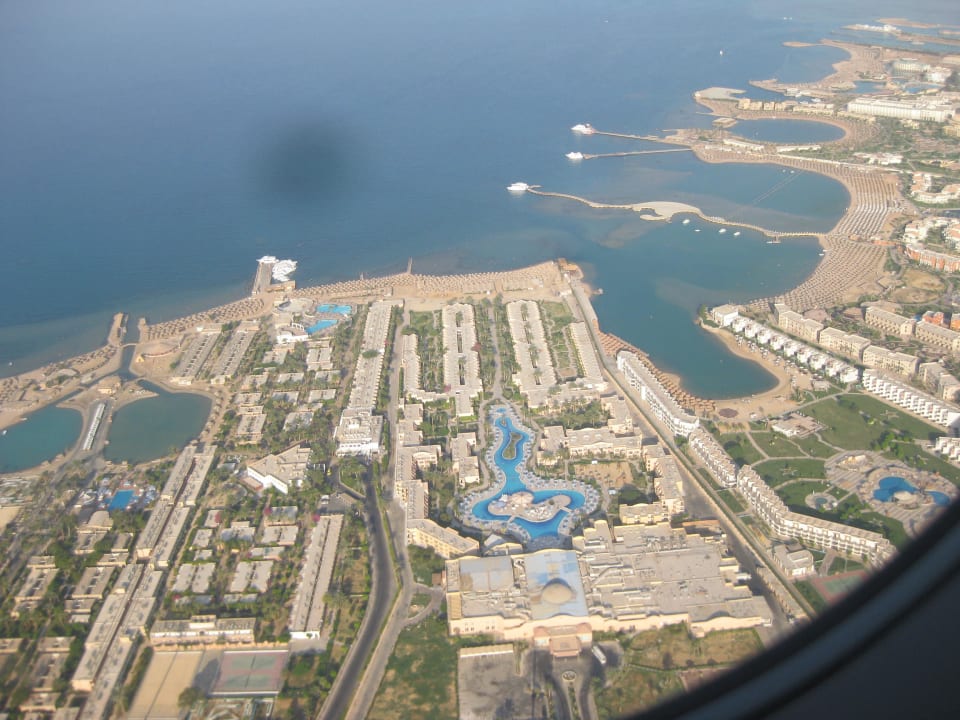 Vogelperspektive Ali Baba Palace Resort