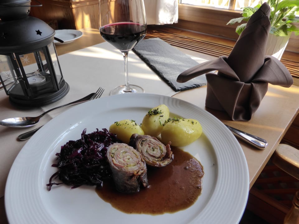 Rinderroulade Hotel Villa am Kurpark