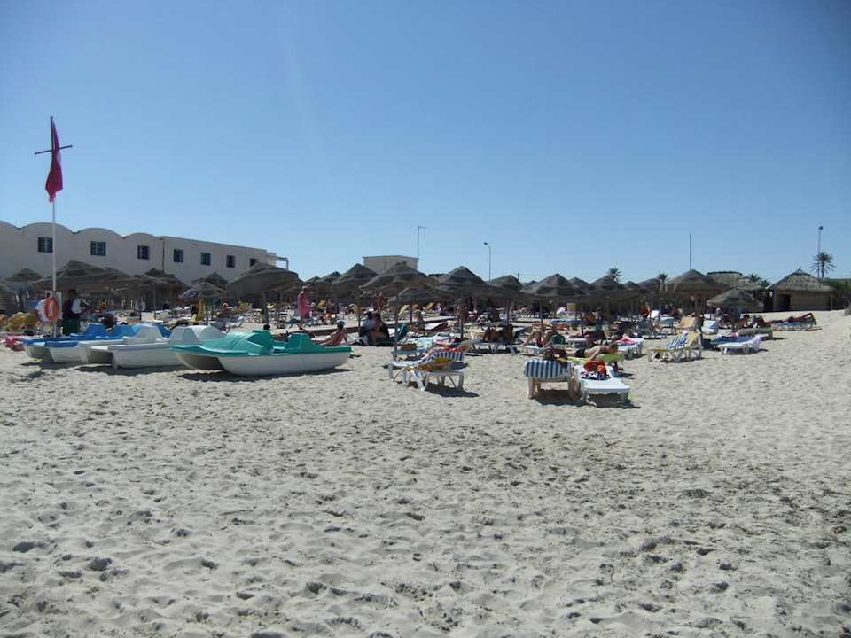 Der Strandabschnitt Djerba Sun Beach Hotel & Spa