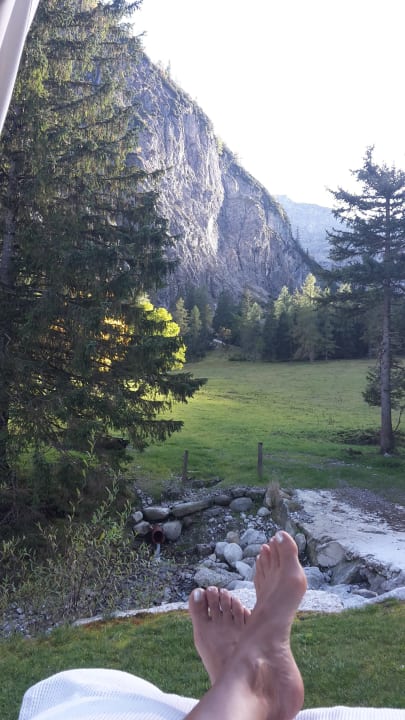 Ausblick Gramai Alm alpengenuss & natur spa