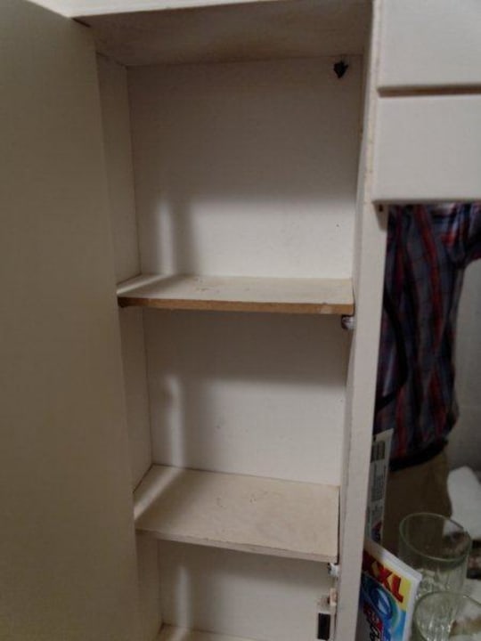 Bad und Kleiderschrank Hotel Gomero