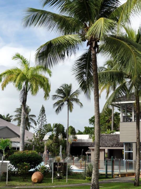 Gebäude des Hotels La Creole Beach Hotel & Spa